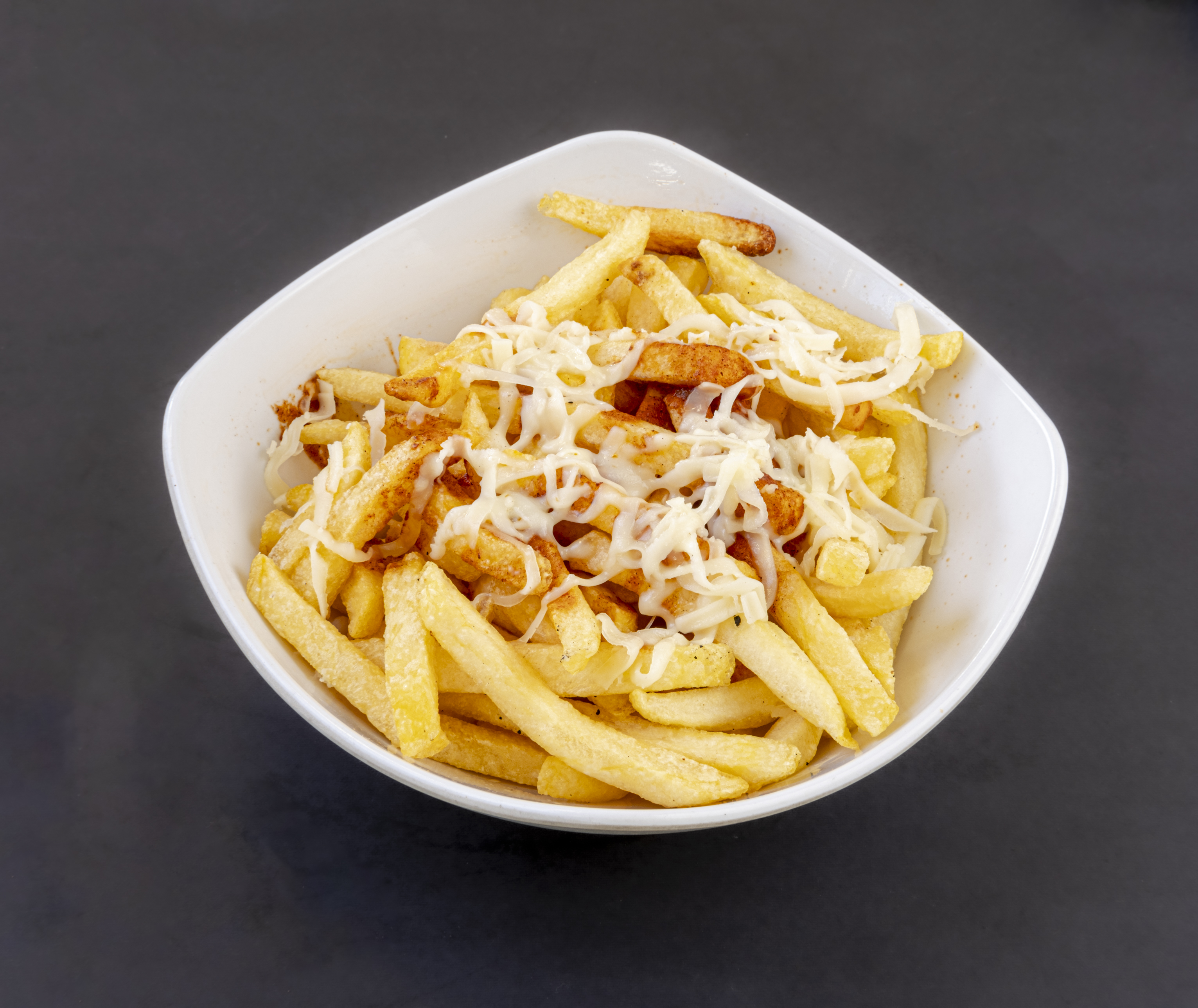 Soslu Kaşarlı Patates Kızartması